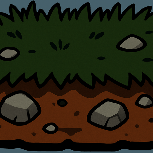 Change the green of the grass to dark green