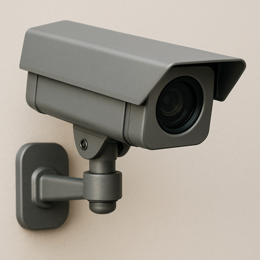 realistic security camera