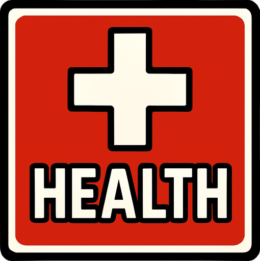 Health box top view.
In-Game asset.  2d.  High contrast.  No shadows