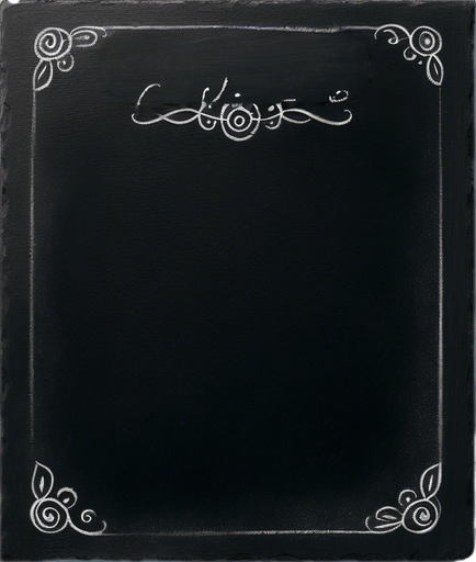 Word "ELIXIR" written in chalk