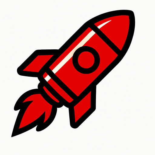 Red Missile.
In-Game asset.  2d.  High contrast.  No shadows