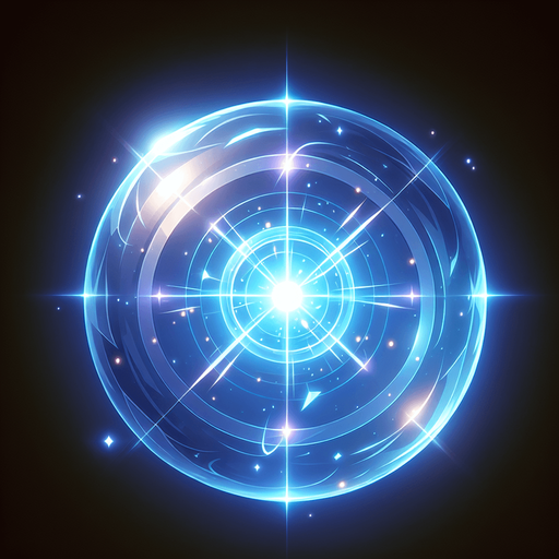 crea un circulo de energia transparente, una esfera de energia.
Single Game Texture. In-Game asset. 2d. Blank background. High contrast. No shadows.