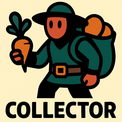 Toplayıcı.
In-Game asset.  2d.  High contrast.  No shadows