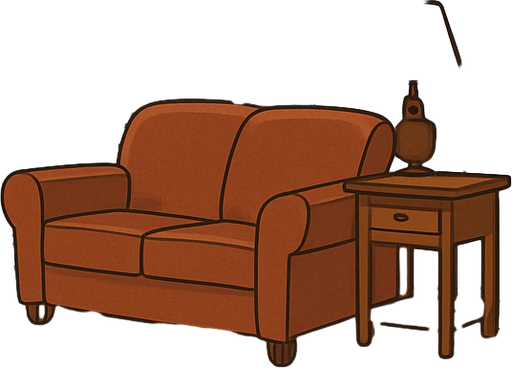 arkaplan için geniş bir zemin gerçekçi bir salon genellikle  pencere kapı koltuk gibi şeyler olsun.
In-Game asset.  2d.  High contrast.  No shadows