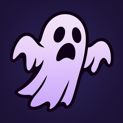 hayalet.
In-Game asset.  2d.  High contrast.  No shadows