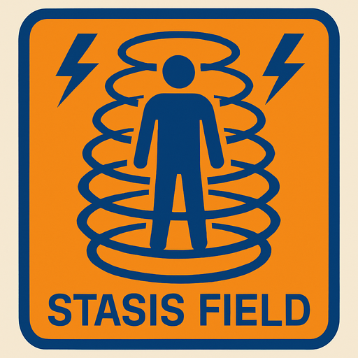 stasisField.
In-Game asset.  2d.  High contrast.  No shadows