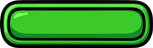 yeşil bar.
In-Game asset.  2d.  High contrast.  No shadows