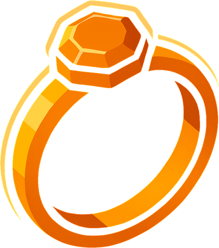RING.
In-Game asset.  2d.  High contrast.  No shadows