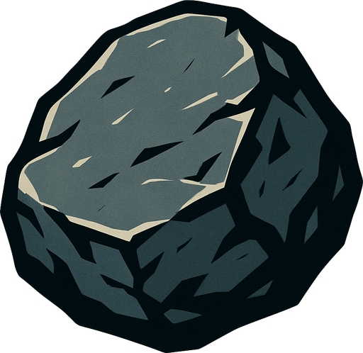 taş.
In-Game asset.  2d.  High contrast.  No shadows