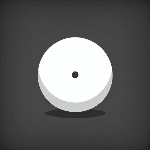 a white dot
Single Game Texture. In-Game asset. 2d. Blank background. High contrast. No shadows.