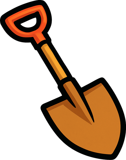 pala.
In-Game asset.  2d.  High contrast.  No shadows