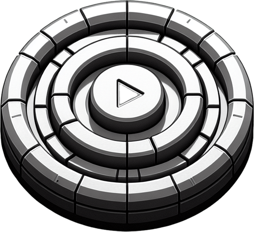 Button.
Single Game Texture.  In-Game asset.  2d.  Blank background.  High contrast.  No shadows