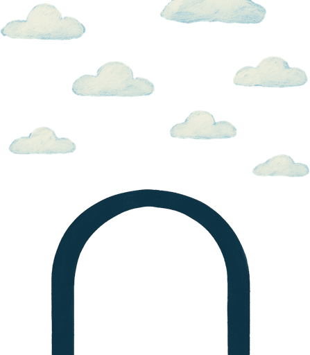 Rengi acık mavi gökyüzümsü olsun küçük bulutlar olsun