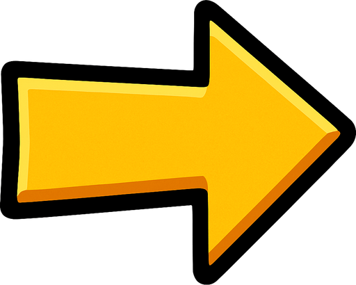 arrow.
In-Game asset.  2d.  High contrast.  No shadows