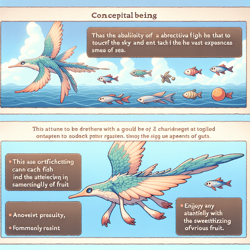 it could imagine flying high in the sky, touching the sea, catching fish, eating fruit, and flying with a flock..
Single Game Texture. In-Game asset. 2d. Blank background. High contrast. No shadows.