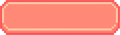 (700x140) button (cute pixel art). no writing
No shadows