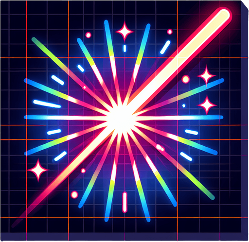 Lazer.
Single Game Texture. In-Game asset. 2d. Blank background. High contrast. No shadows.