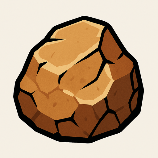 taş.
In-Game asset.  2d.  High contrast.  No shadows