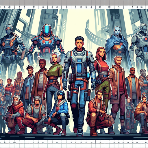 A humans who traveled through time came from World War 3.
Single Game Texture. In-Game asset. 2d. Blank background. High contrast. No shadows.