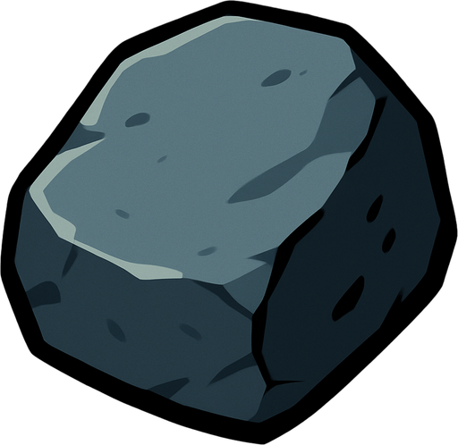 the stone.
In-Game asset.  2d.  High contrast.  No shadows