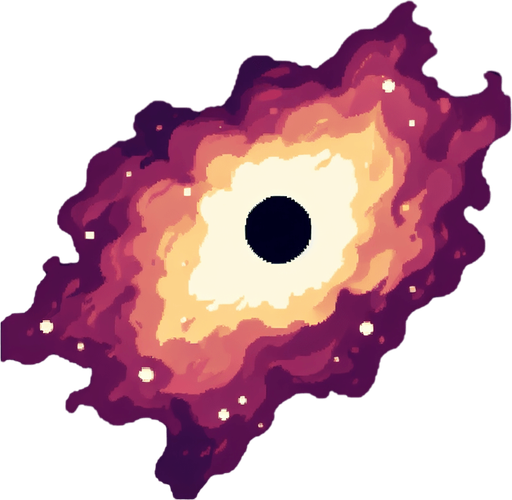 cat eye nebula, cartoon style.
Single Game Texture. In-Game asset. 2d. Blank background. High contrast. No shadows.