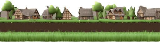 Mejorar el diseños de lás casas para que sean más medievales y aumentar su calidad, más arboles y mejorar la calidad del cesped