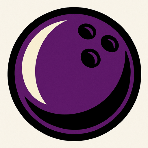 bowling ball.
In-Game asset.  2d.  High contrast.  No shadows
