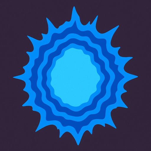 auraBlue top view.
In-Game asset.  2d.  High contrast.  No shadows