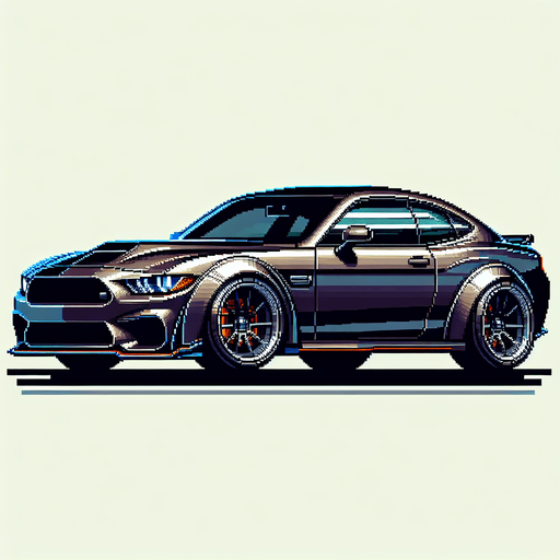 2d pixel car png