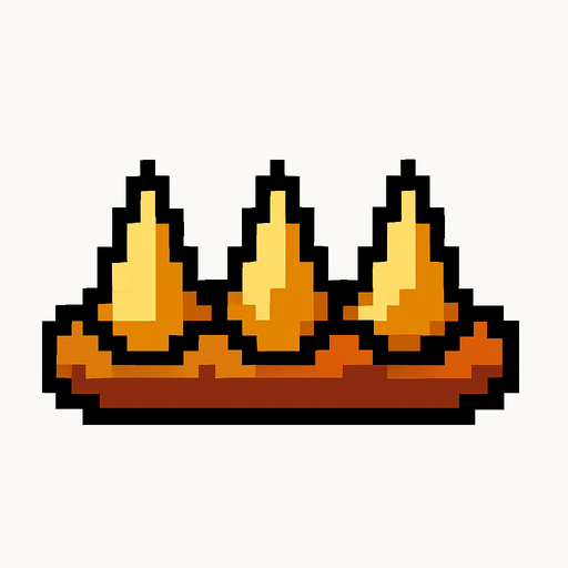 ESPINHO SPRITE.
In-Game asset.  2d.  High contrast.  No shadows