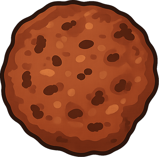 köfte. No background. Transparent background. Blank background. No shadows. 2d. In-Game asset. flat