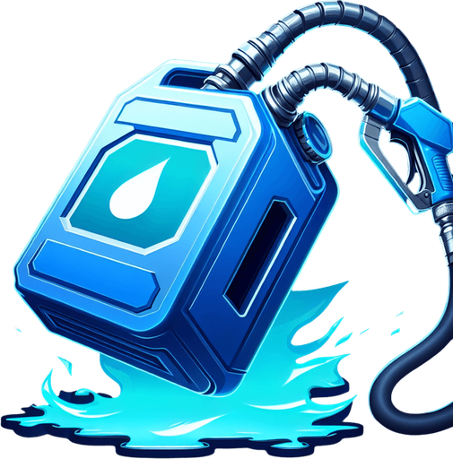 blue jetfuel.
Single Game Texture. In-Game asset. 2d. Blank background. High contrast. No shadows.