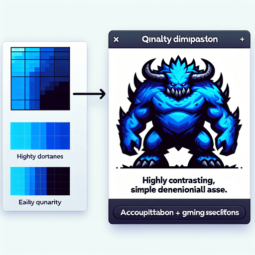 monster blu.
Single Game Texture.  In-Game asset.  2d.  Blank background.  High contrast.  No shadows