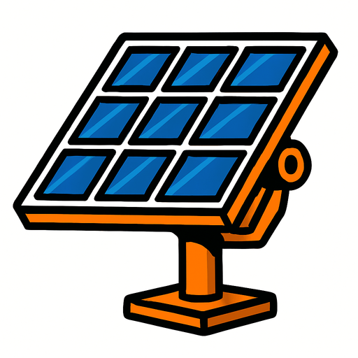 solar collector.
In-Game asset.  2d.  High contrast.  No shadows