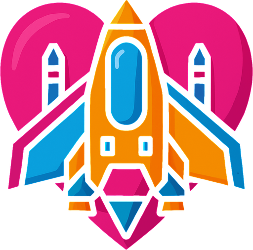 Rodeado de un corazón rosa