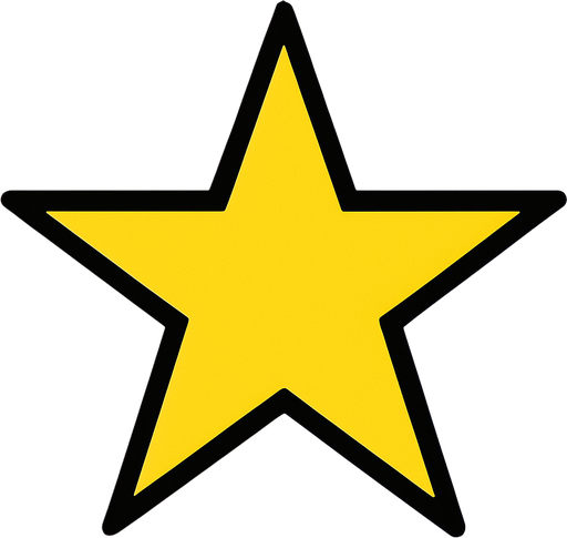 Star.
High contrast.  No shadows