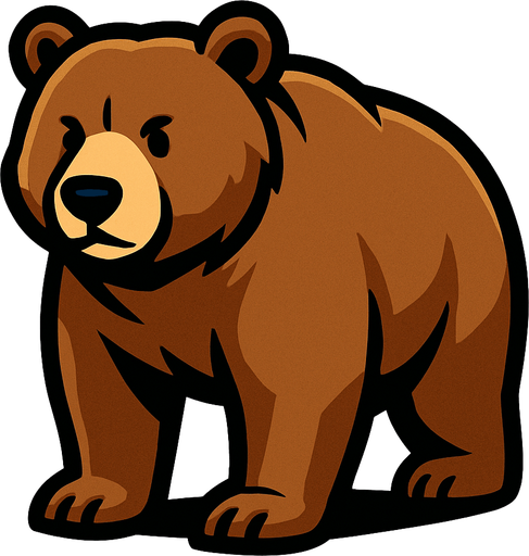 Create a oso.
In-Game asset.  High contrast.  No shadows