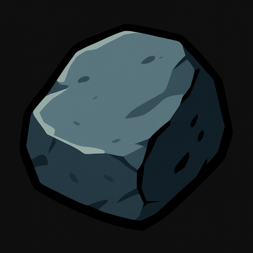 the stone.
In-Game asset.  2d.  High contrast.  No shadows