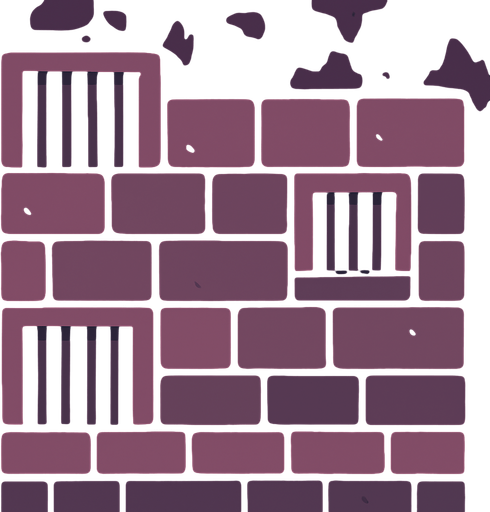Background for dark hell themed puzzle game. Pastel colors, flat shaded, vector art. Blocks. Depressed. dark prisons
Single Game Texture. In-Game asset. 2d. Blank background. High contrast. No shadows.