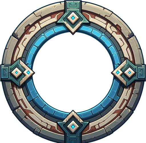 Level up.
Single Game Texture. In-Game asset. 2d. Blank background. High contrast. No shadows.