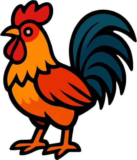 Horoz.
In-Game asset.  2d.  High contrast.  No shadows