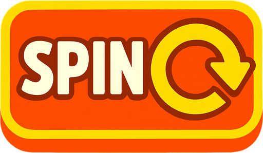 spin button.
In-Game asset.  2d.  High contrast.  No shadows