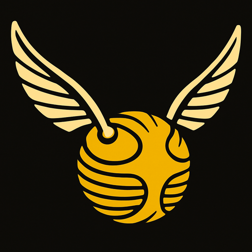 golden snitch.
In-Game asset.  2d.  High contrast.  No shadows