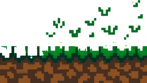 suelo de pasto de pixeles.
In-Game asset.  2d.  High contrast.  No shadows