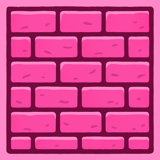 warna pink dinding
In-Game asset.  2d.  High contrast.  No shadows