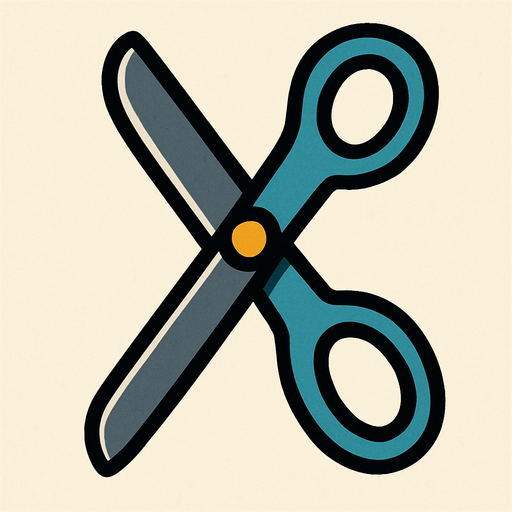 scissors.
In-Game asset.  2d.  High contrast.  No shadows