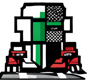 add green flag on top