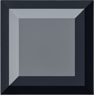 grey square, black border.
Single Game Texture. In-Game asset. 2d. Blank background. High contrast. No shadows.