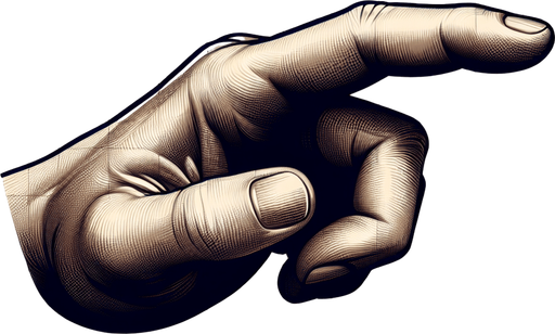 Pointed finger, realistic hand, Tap!, game asset
Single Game Texture. In-Game asset. 2d. Blank background. High contrast. No shadows.