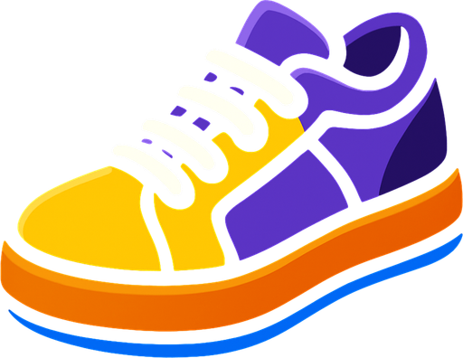 Shoe.
In-Game asset.  2d.  High contrast.  No shadows